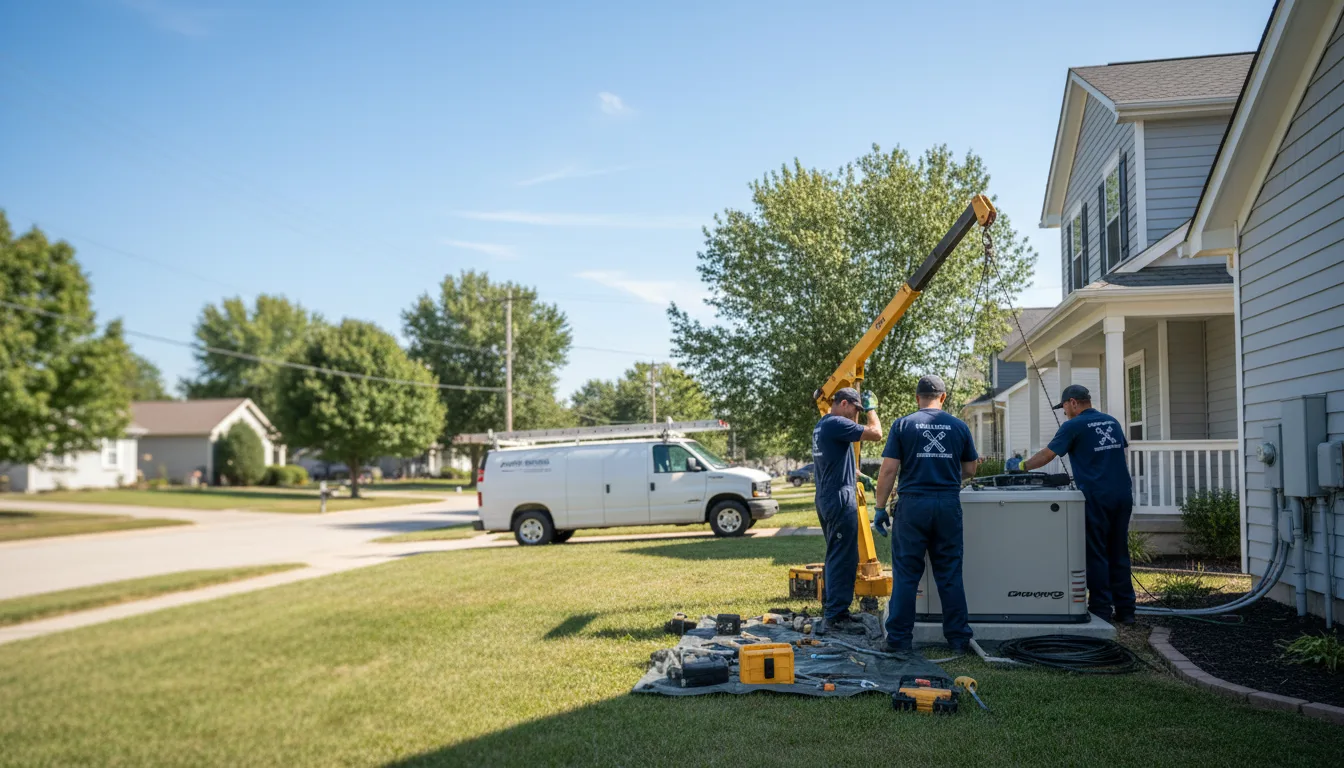 Generator Installation in Clarksburg, OH near me
